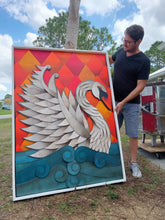 Load image into Gallery viewer, Timbered Swan - A Statement Piece in Wood