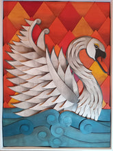 Load image into Gallery viewer, Timbered Swan - A Statement Piece in Wood