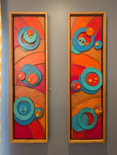Load image into Gallery viewer, Hot Lava - Mid Century Art - Atomic Series