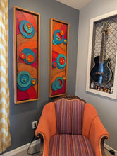 Load image into Gallery viewer, Hot Lava - Mid Century Art - Atomic Series