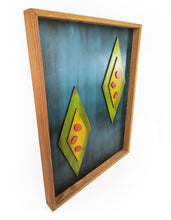 Load image into Gallery viewer, Diamonds - Mid Century Art - Atomic Series