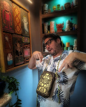 Load image into Gallery viewer, Golden God Wood Carving (Indian Jones)