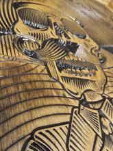 Load image into Gallery viewer, Mexican Skeleton Mariachi Guitarist Wood Carving