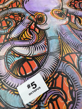 Load image into Gallery viewer, Octopus Painted Screen Print 16 x 24 inches