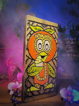Load image into Gallery viewer, Orange Tiki Bird Totem