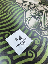 Load image into Gallery viewer, The Big Easy Skeleton Marching Band Screen Painted Print 16 x 24 inches