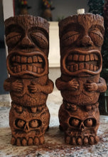 Load image into Gallery viewer, Mourning Skull Tiki Planter