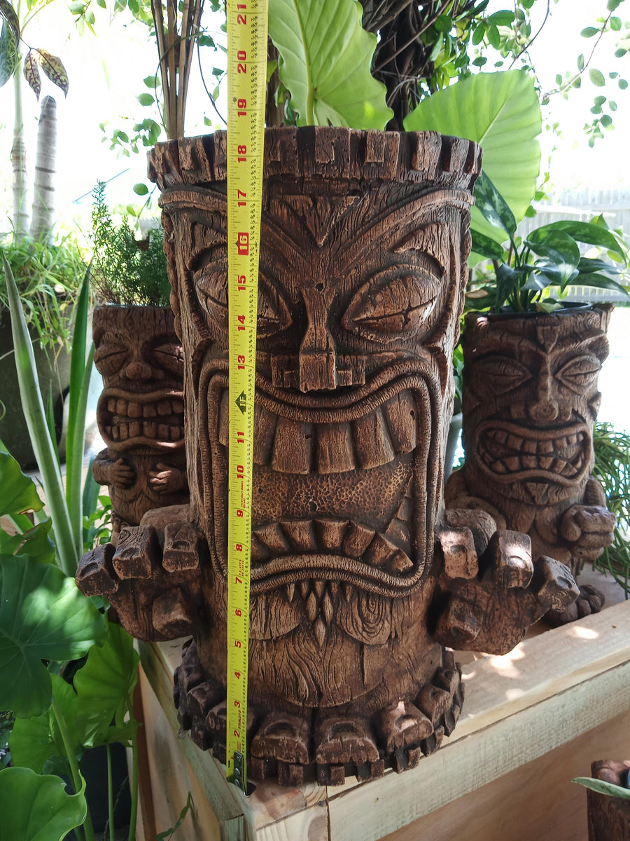 The Gardian Tiki Planter