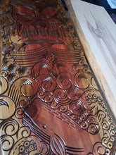 Load image into Gallery viewer, Tiki Land and Sea Wood Carving Set