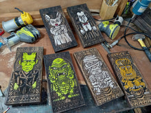 Load image into Gallery viewer, Classic Monsters Tiki Carvings