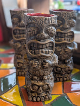 Load image into Gallery viewer, Mourning Skull Tiki Mug

