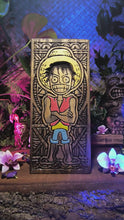 Load and play video in Gallery viewer, Luffy Tiki Totem One Piece Tiki Art
