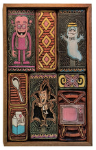 Load image into Gallery viewer, Frankenberry Tiki - Count Chocula, and Boo Berry Tiki Totem
