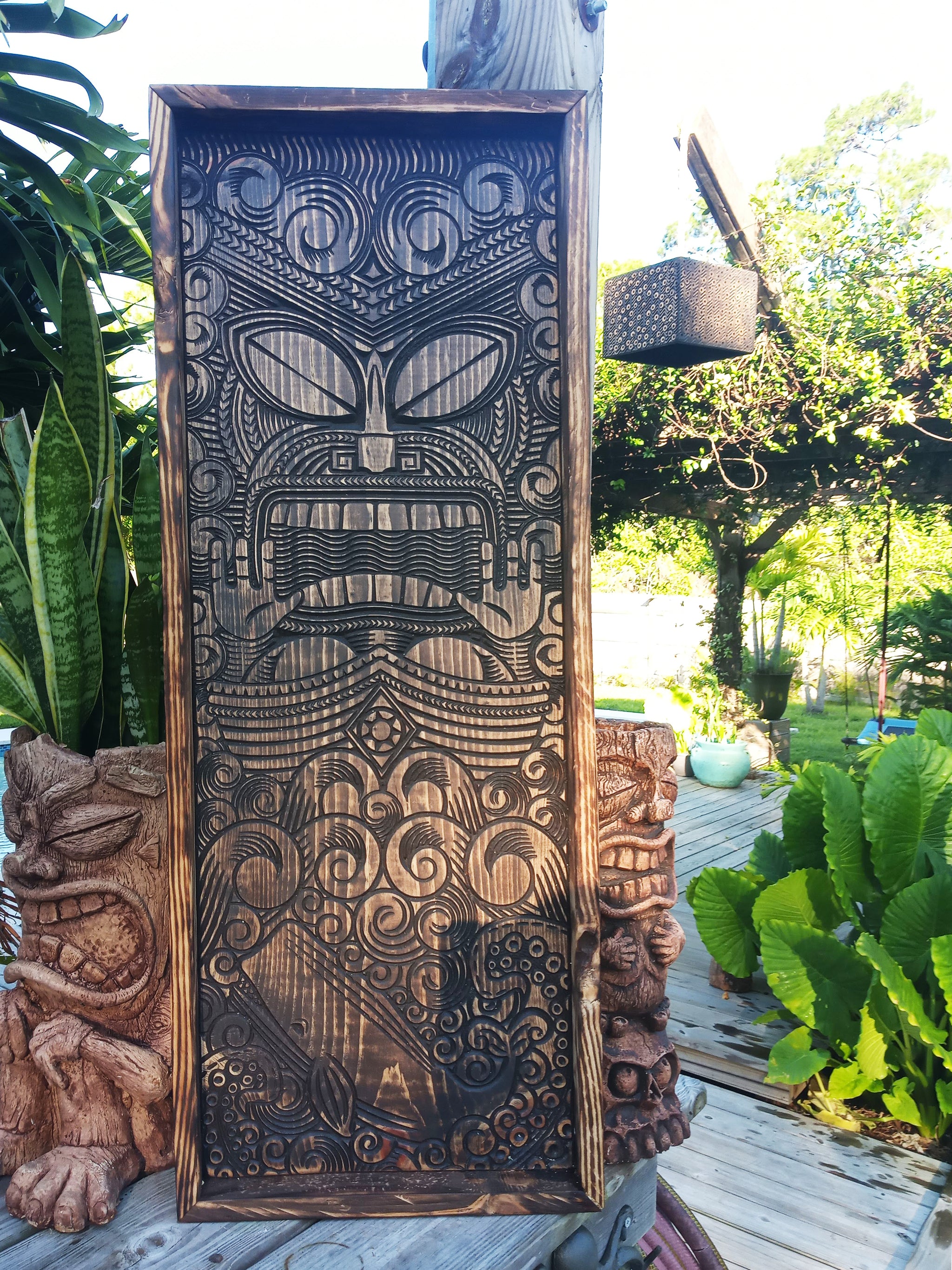 Wood Tiki Bar Signs – GreatScottDesigns