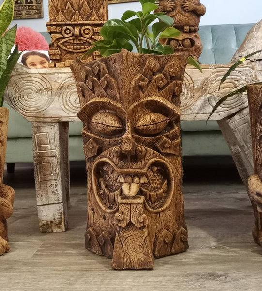 Ocean Kahuna Tiki Planter – GreatScottDesigns