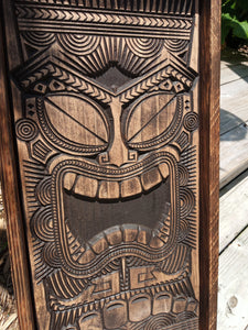 Tiki Wood Carving