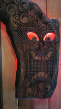 Load image into Gallery viewer, Tiki Mask Wall Art Live Egde Mahogany (FREE SHIPPING)
